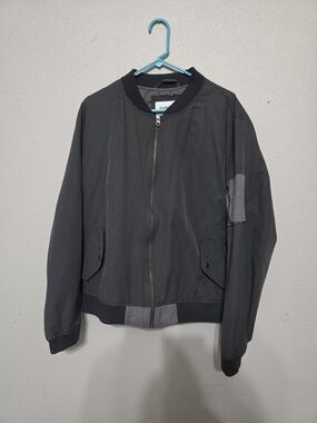 Goodfellow & Co Charcoal Gray Bomber Jacket